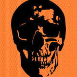 Orange Skull